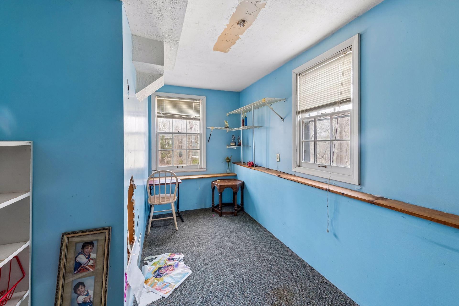 The flex room makes for a great play area or study nook