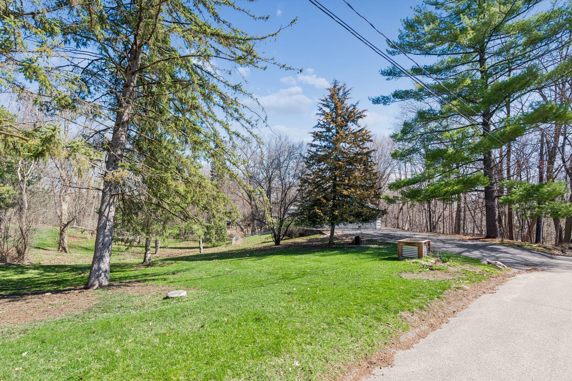 1.44 acres on a wooded cul-de-sac lot