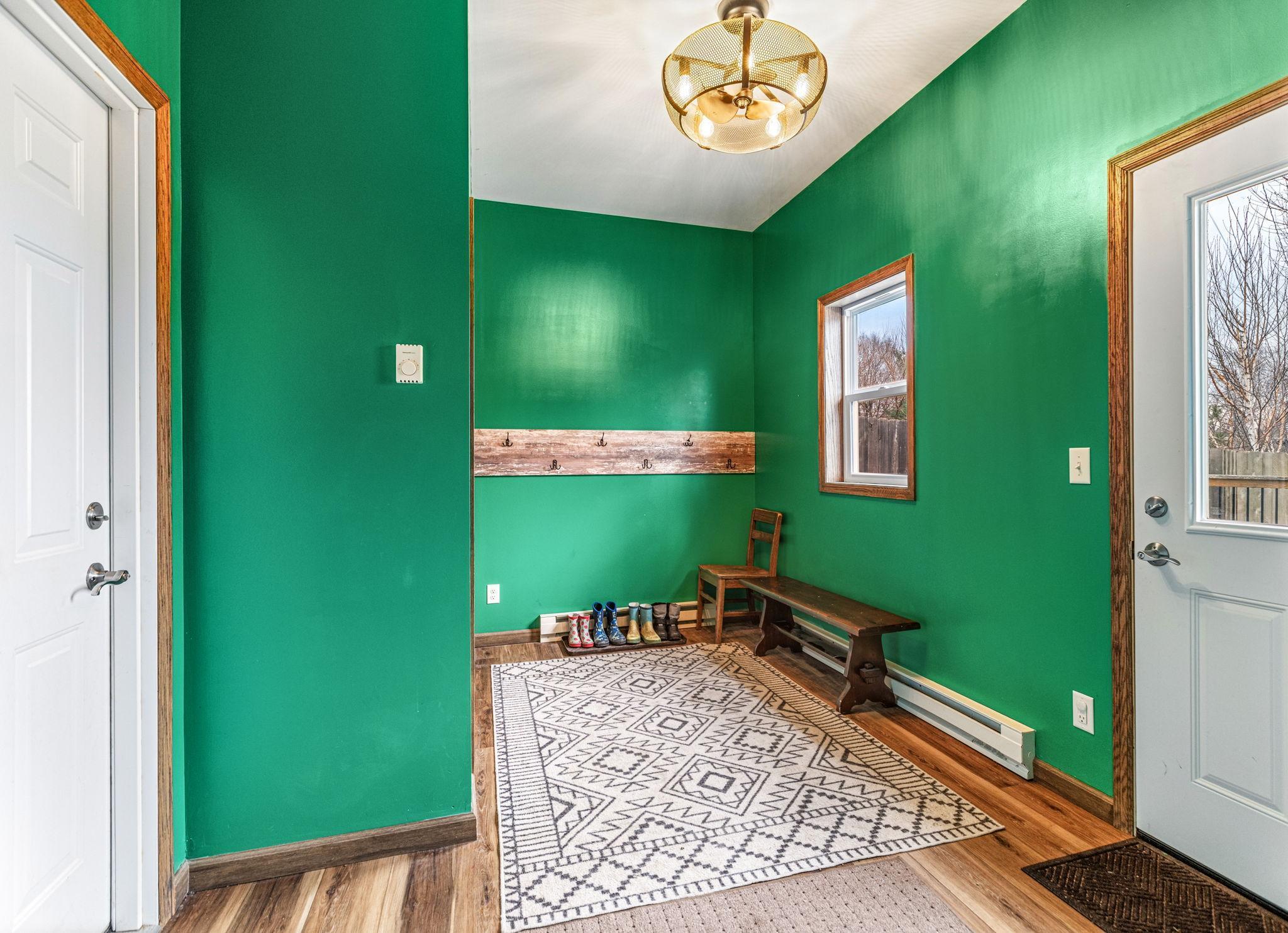 New Mudroom Addition!