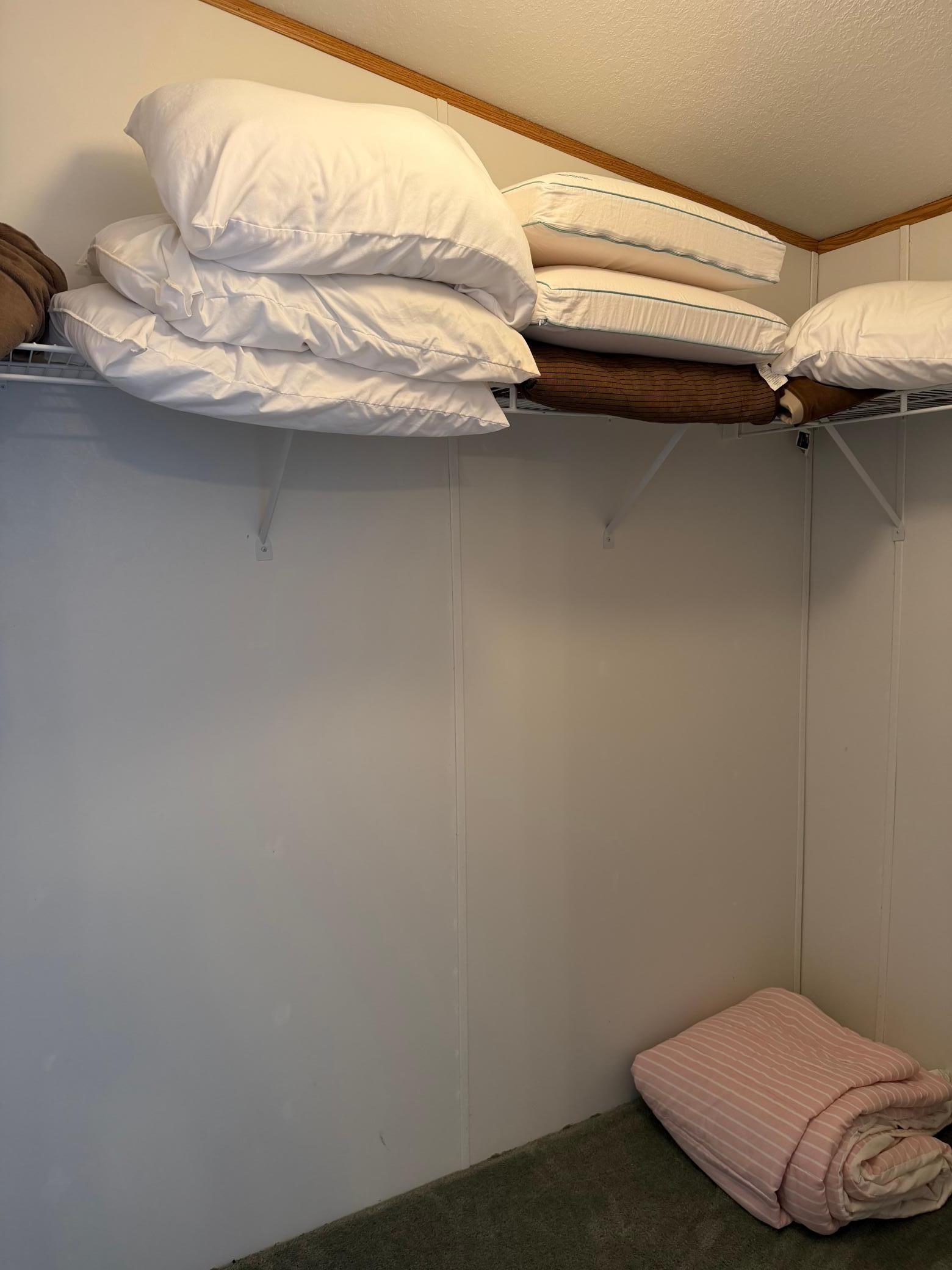 All bedrooms have a walk-in closet