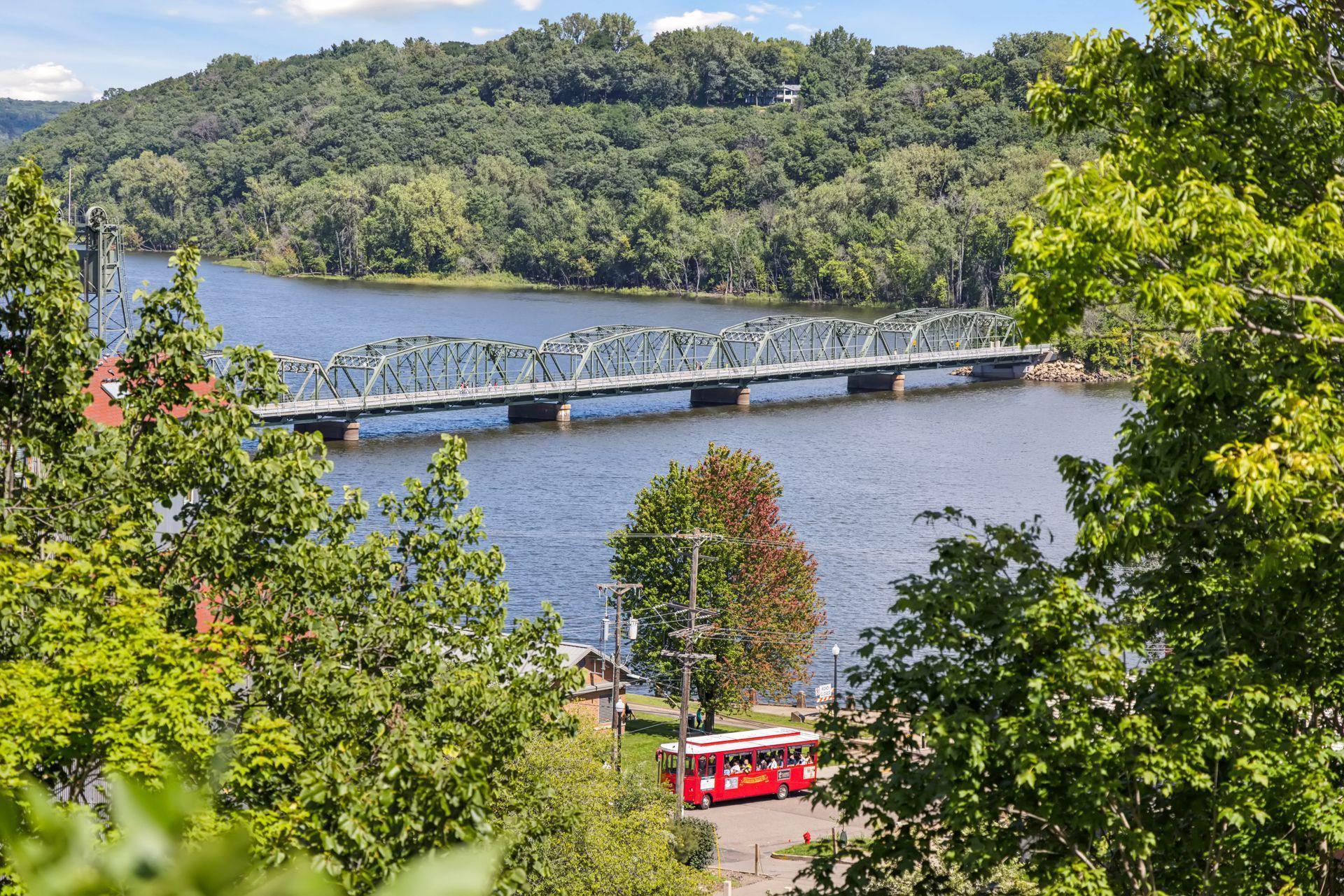 Stunning views from nearby downtown Stillwater