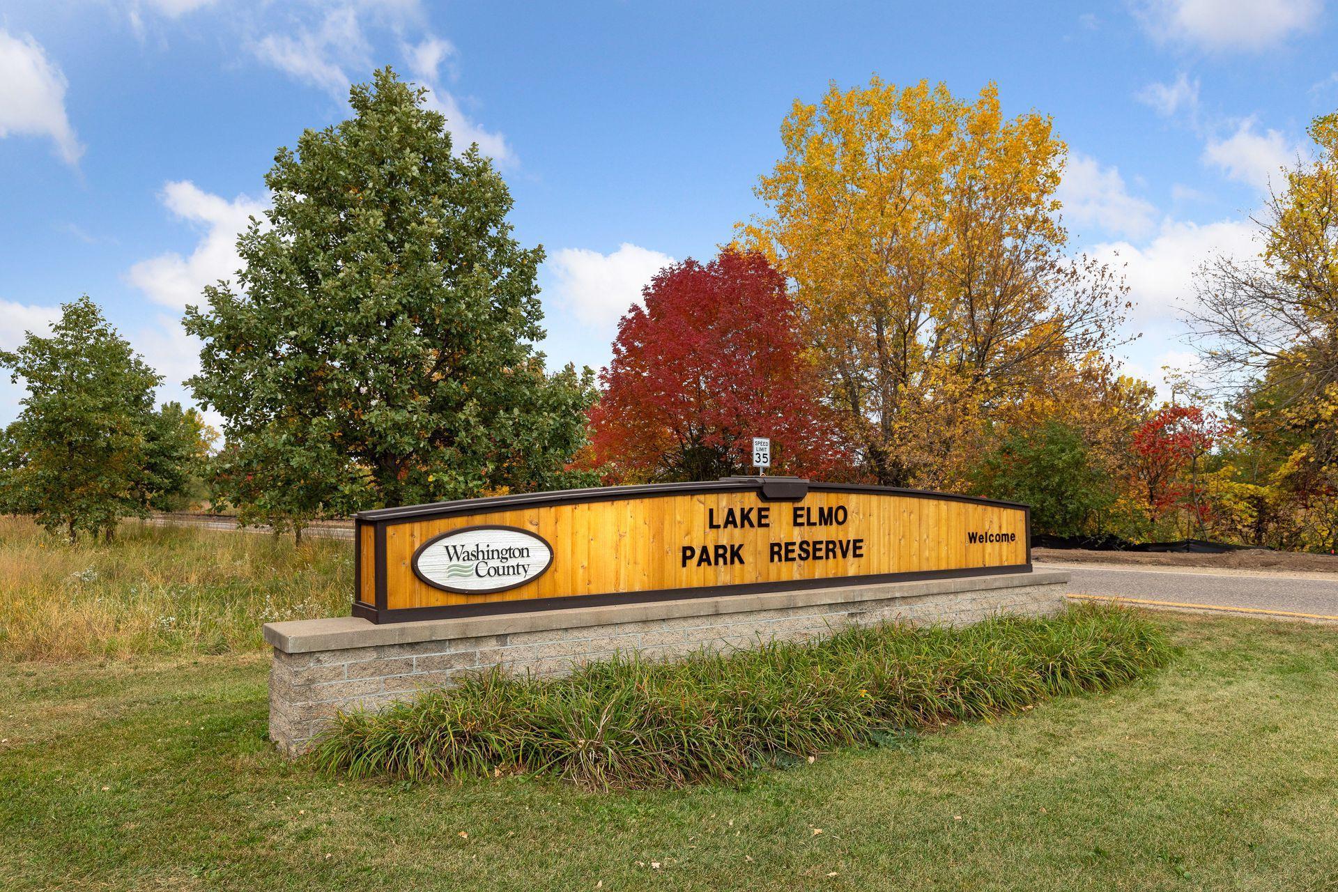 Minutes from Nearby Lake Elmo Park Reserve offering endless outdoor activities.