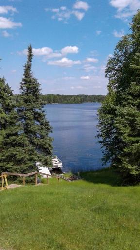 Lake view from the house.