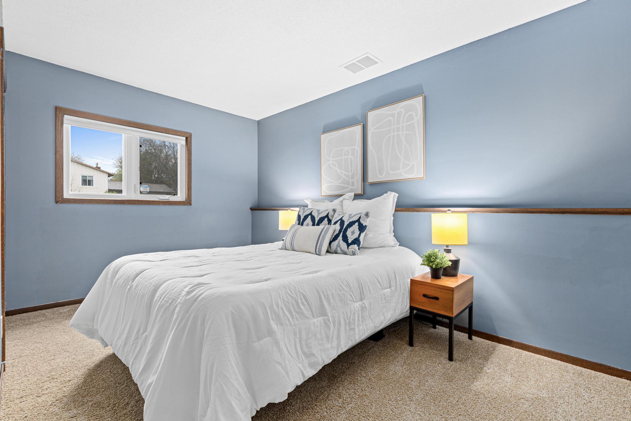 Lower level 3rd bedroom