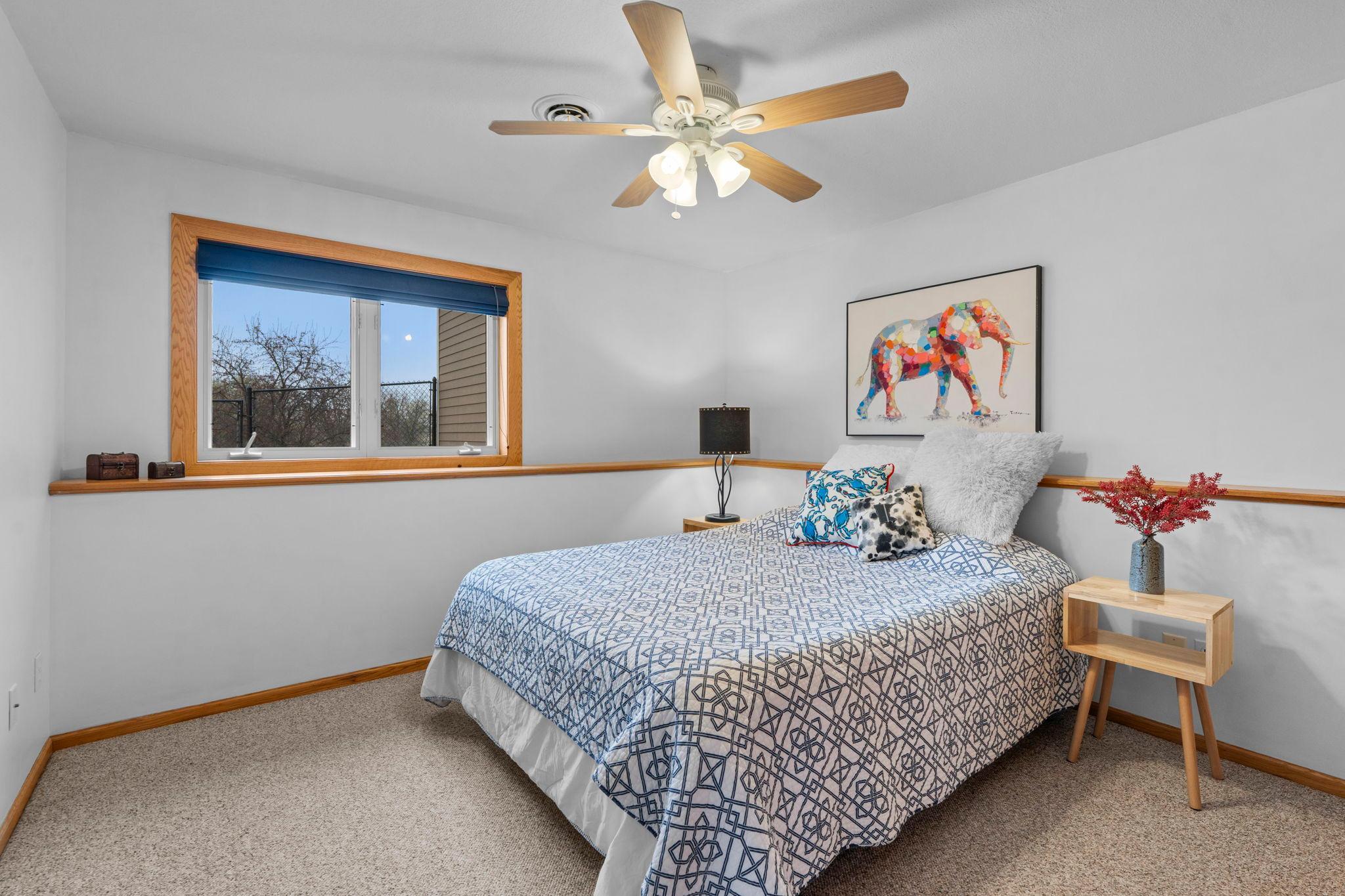 4th bedroom on lower level!