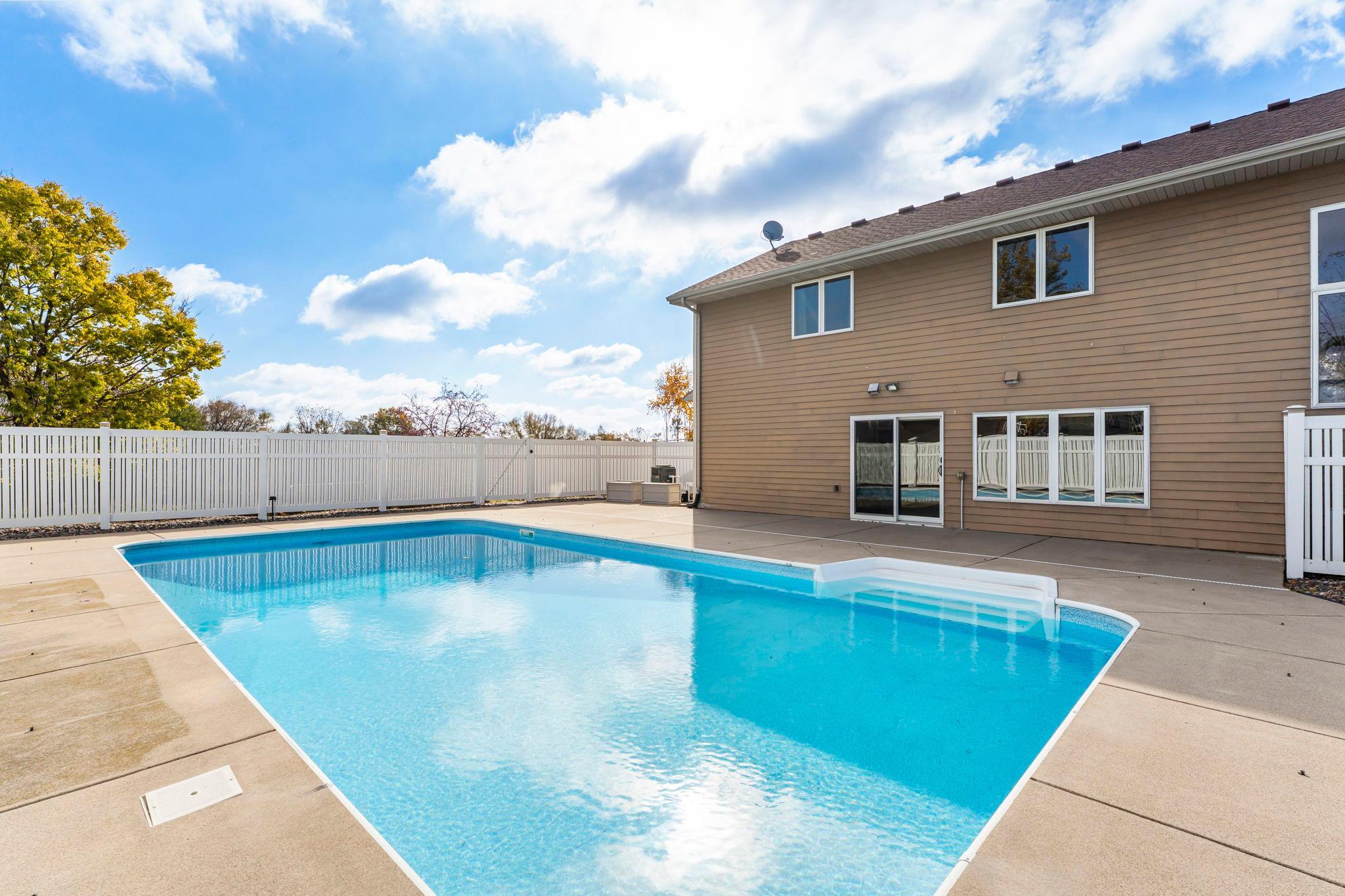 This pool is waiting for you & your family to enjoy this summer!