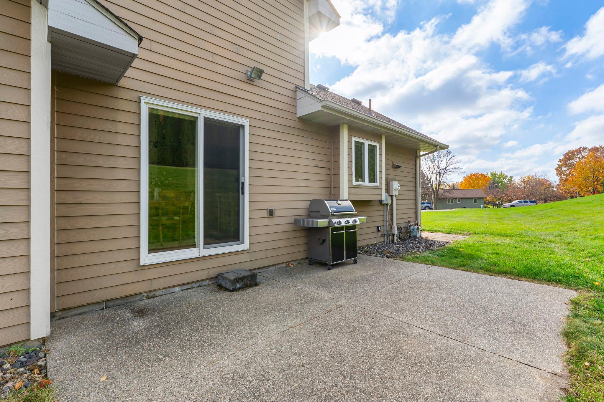 Patio off of dining room!
