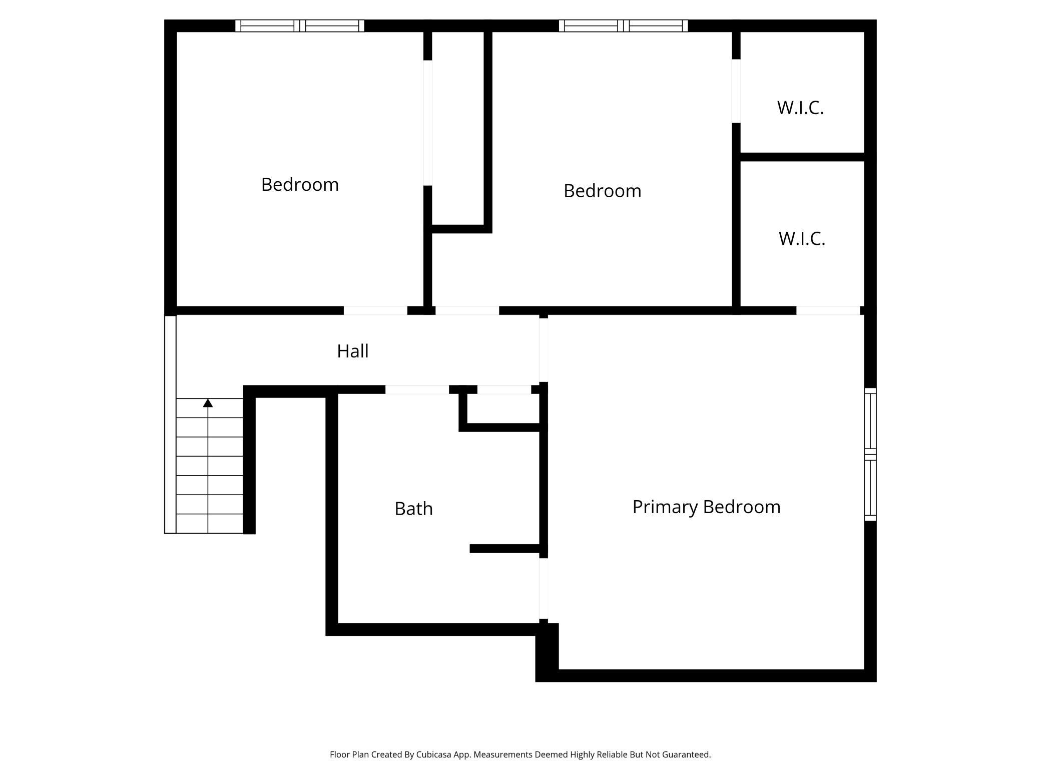 Upper Level Floor Plan