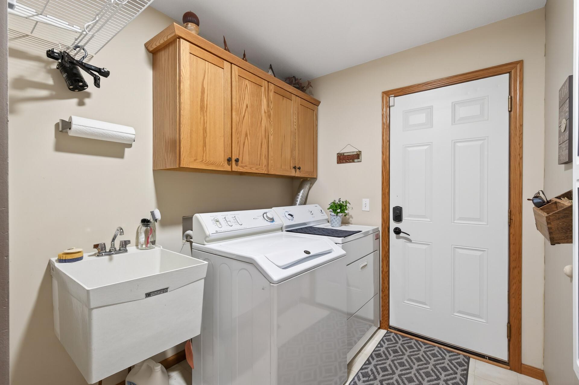 Laundry on main level