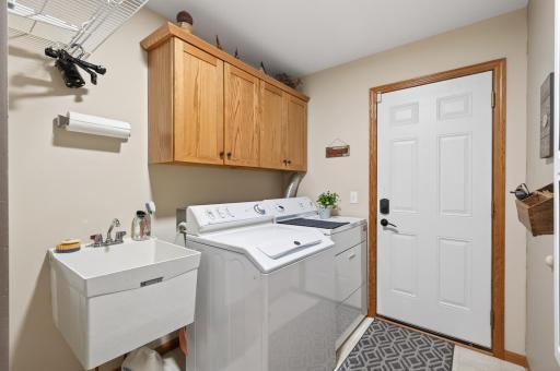 Laundry on main level