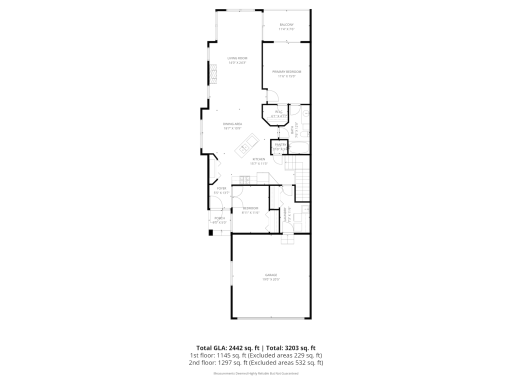 Floor plan: main level