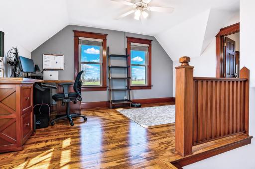 Upper level loft space offers endless possibilities â whether you envision a home office, playroom, media lounge, workout area, or guest retreat, the generous square footage adapts effortlessly to suit your lifestyle needs.