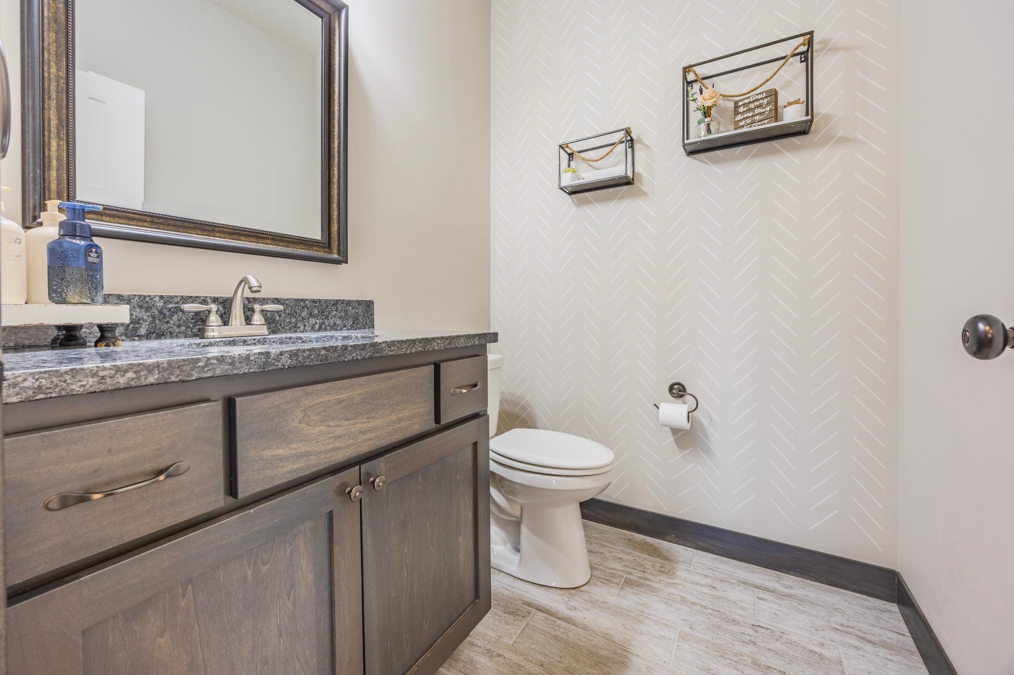 Main floor bathroom.