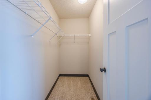 Walk-in closet.