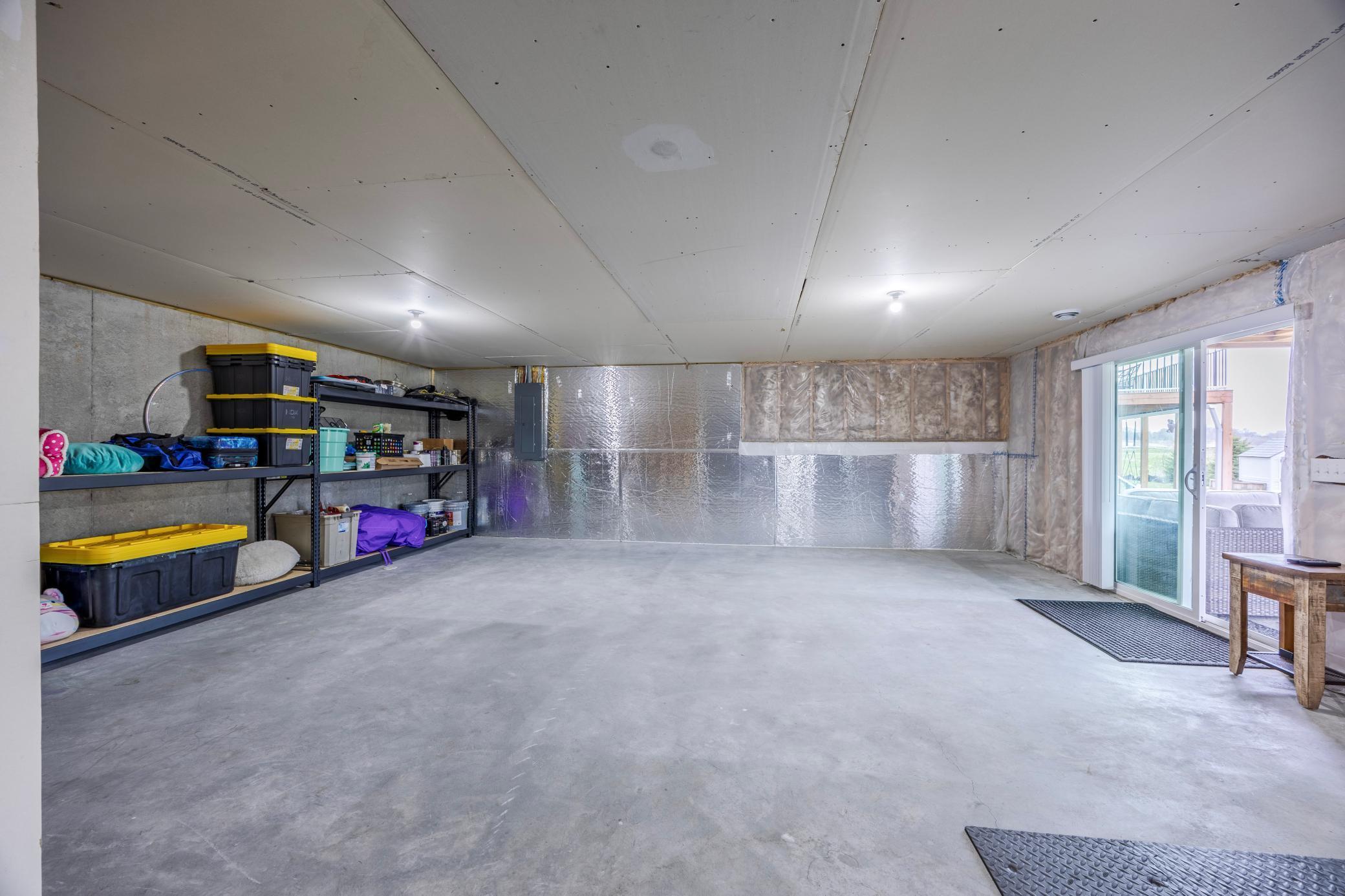 So much opportunity with an unfinished basement, with a walk-out patio.