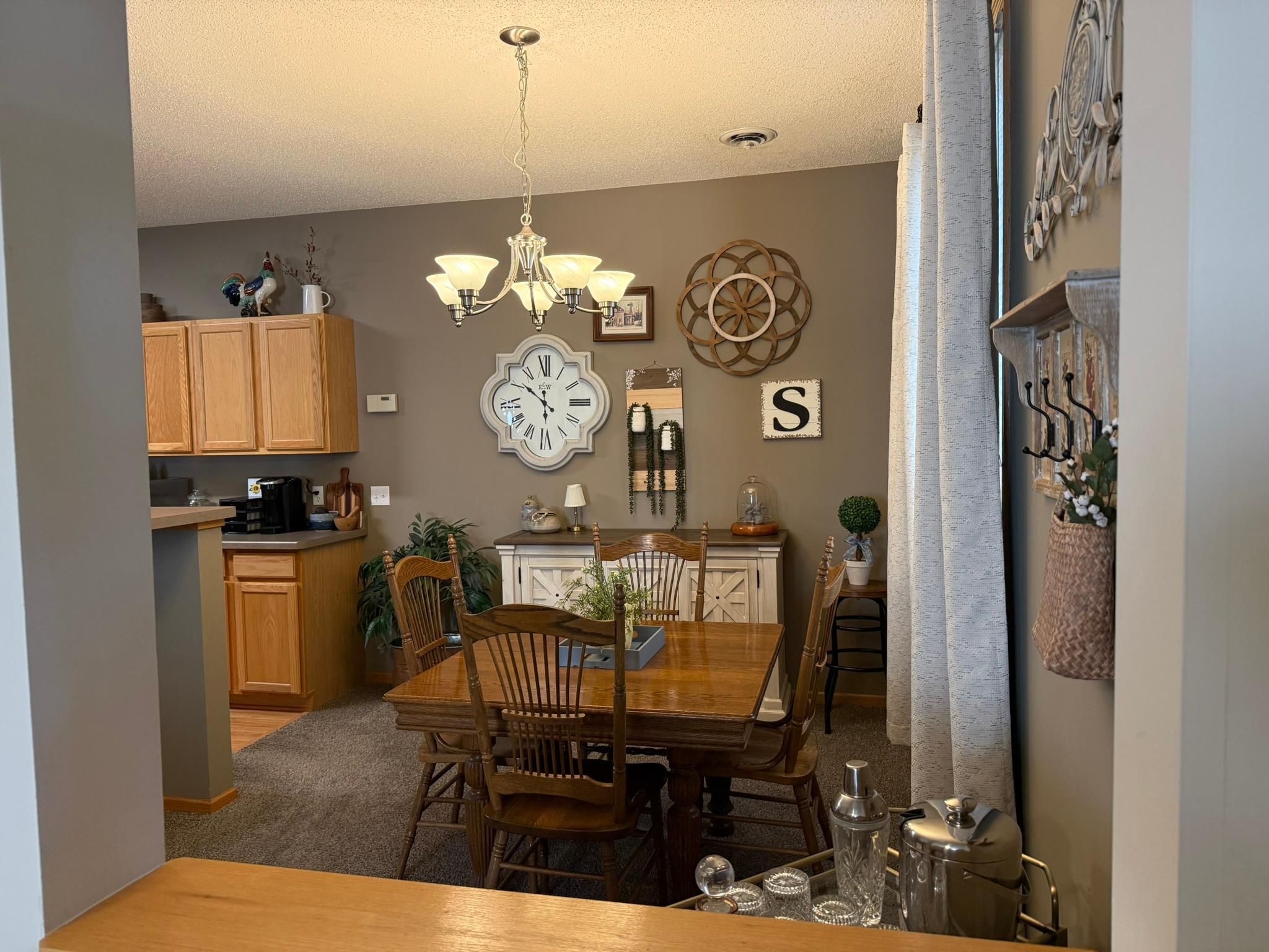 Large dining room space