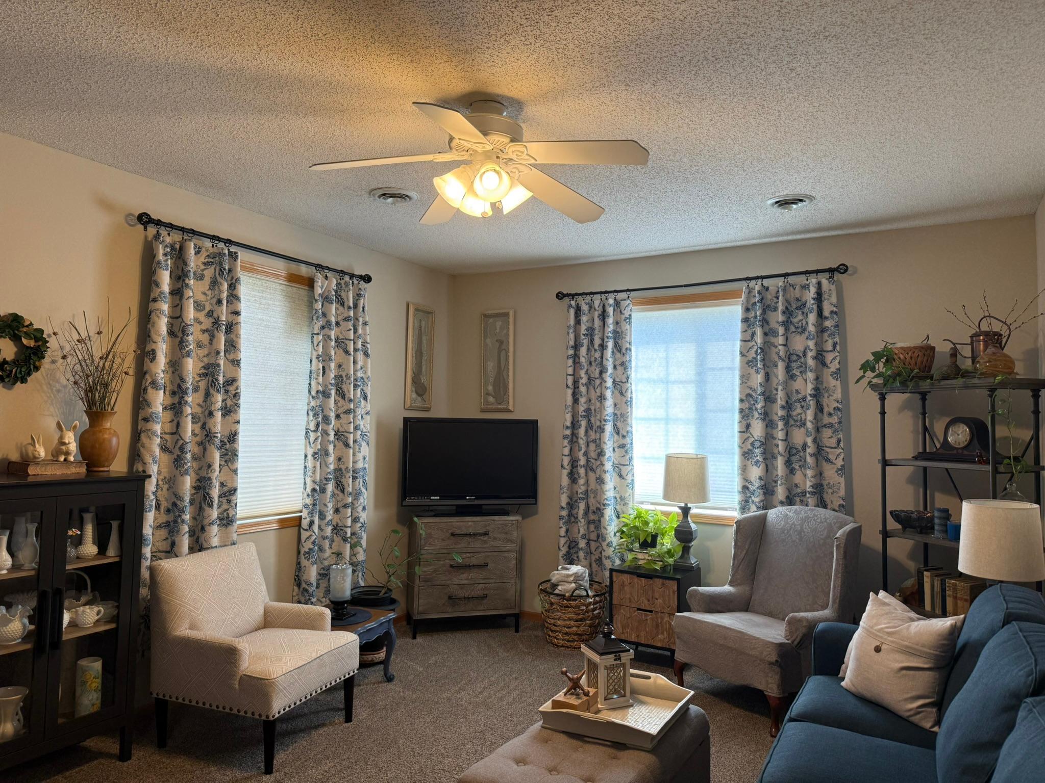 Light filled main floor living room