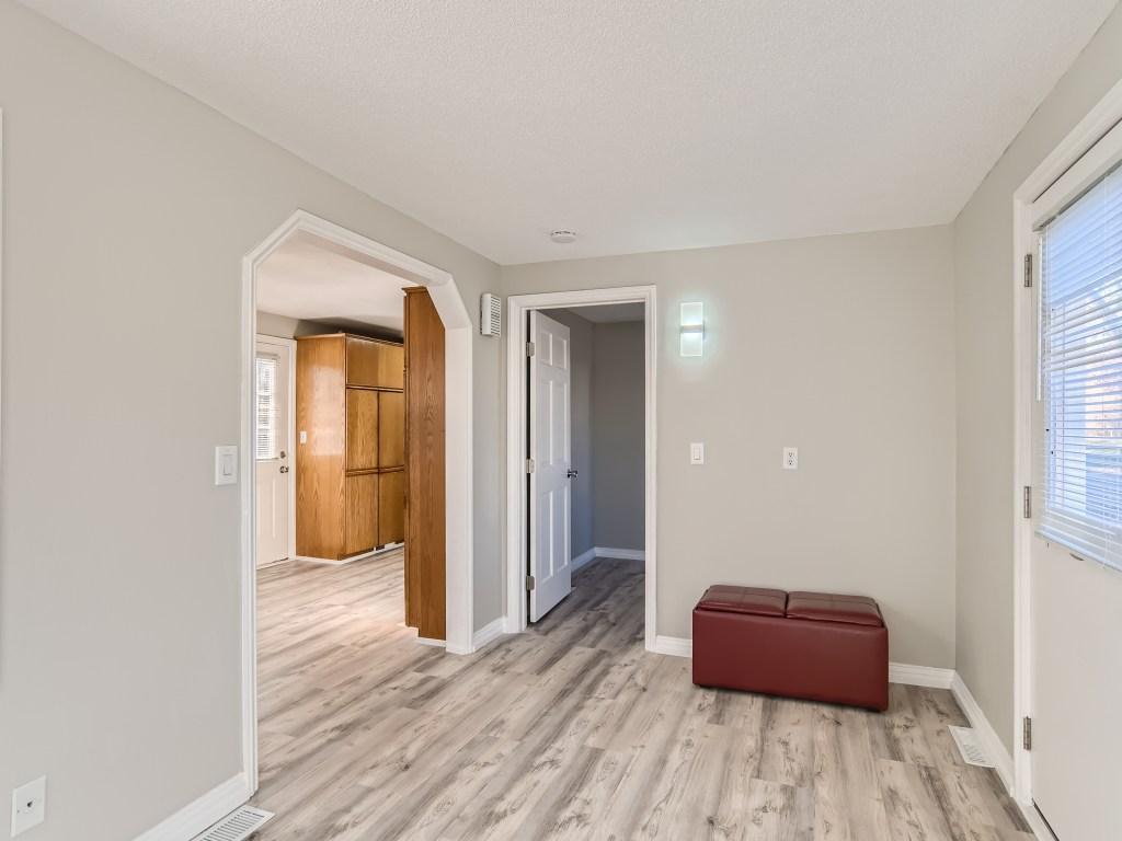 Living room looking towards dining room & kitchen