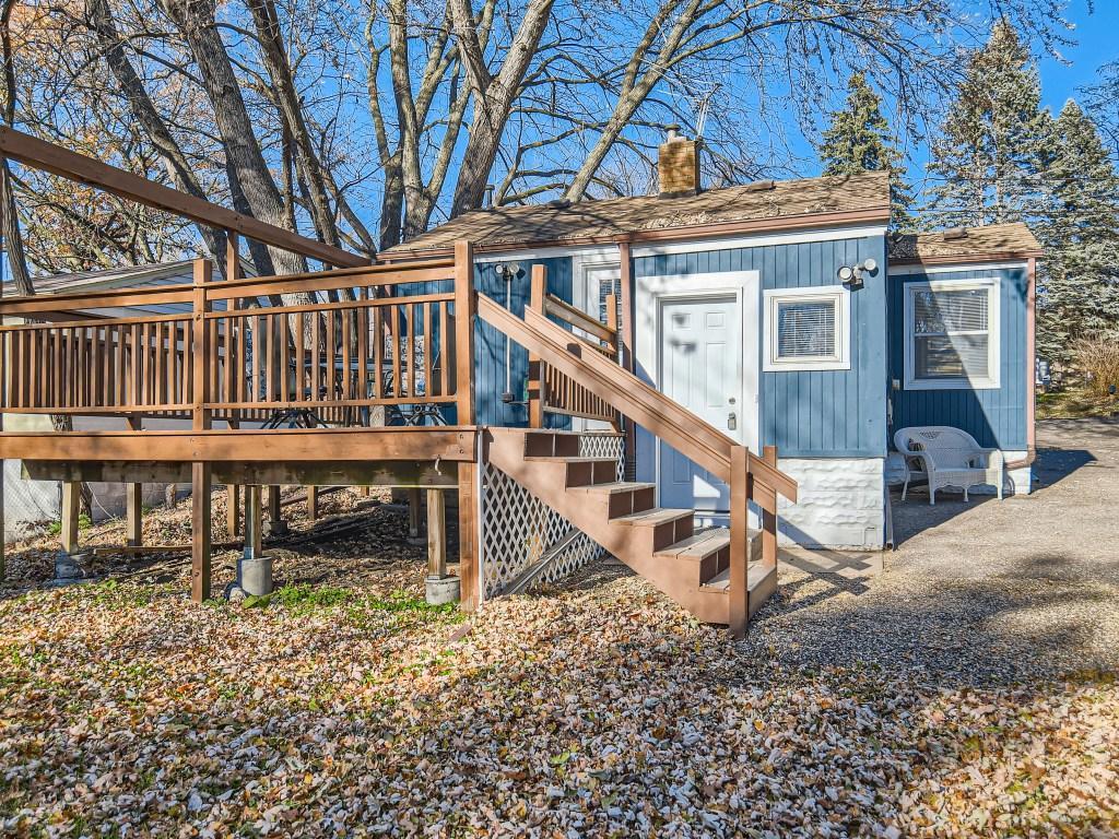 Large deck & back door