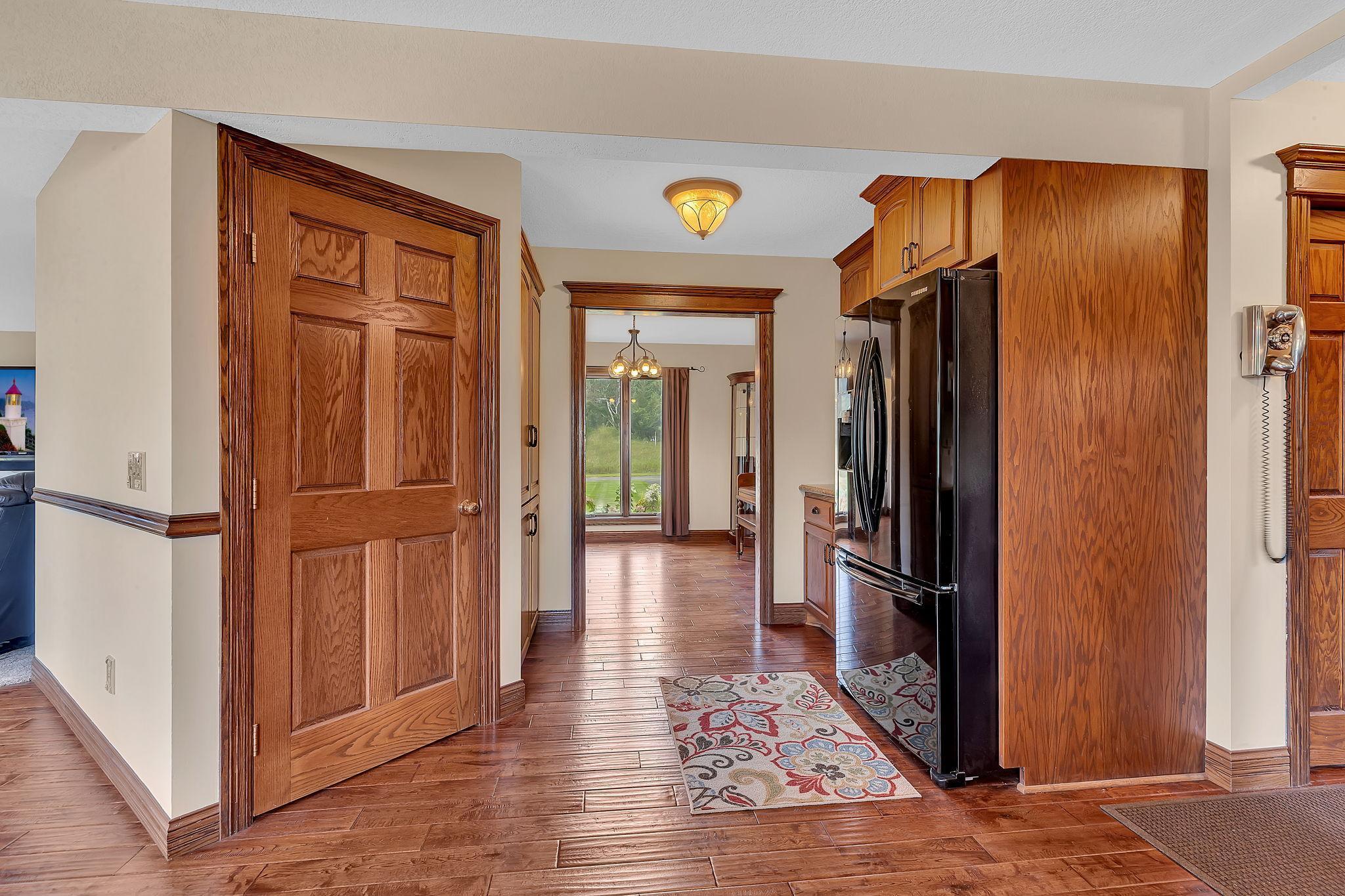 View toward the formal dining room