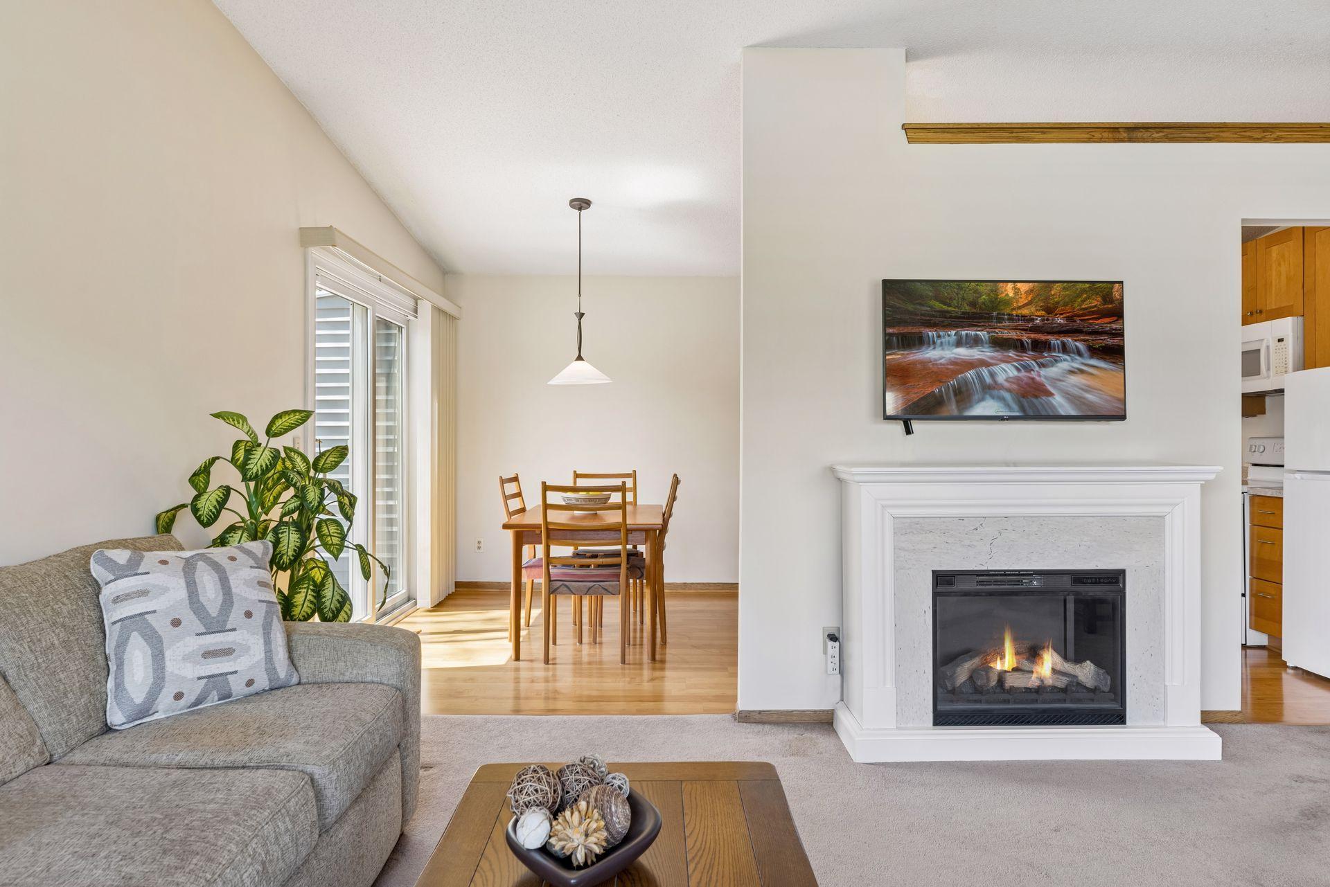Gorgeous floors and wood accents