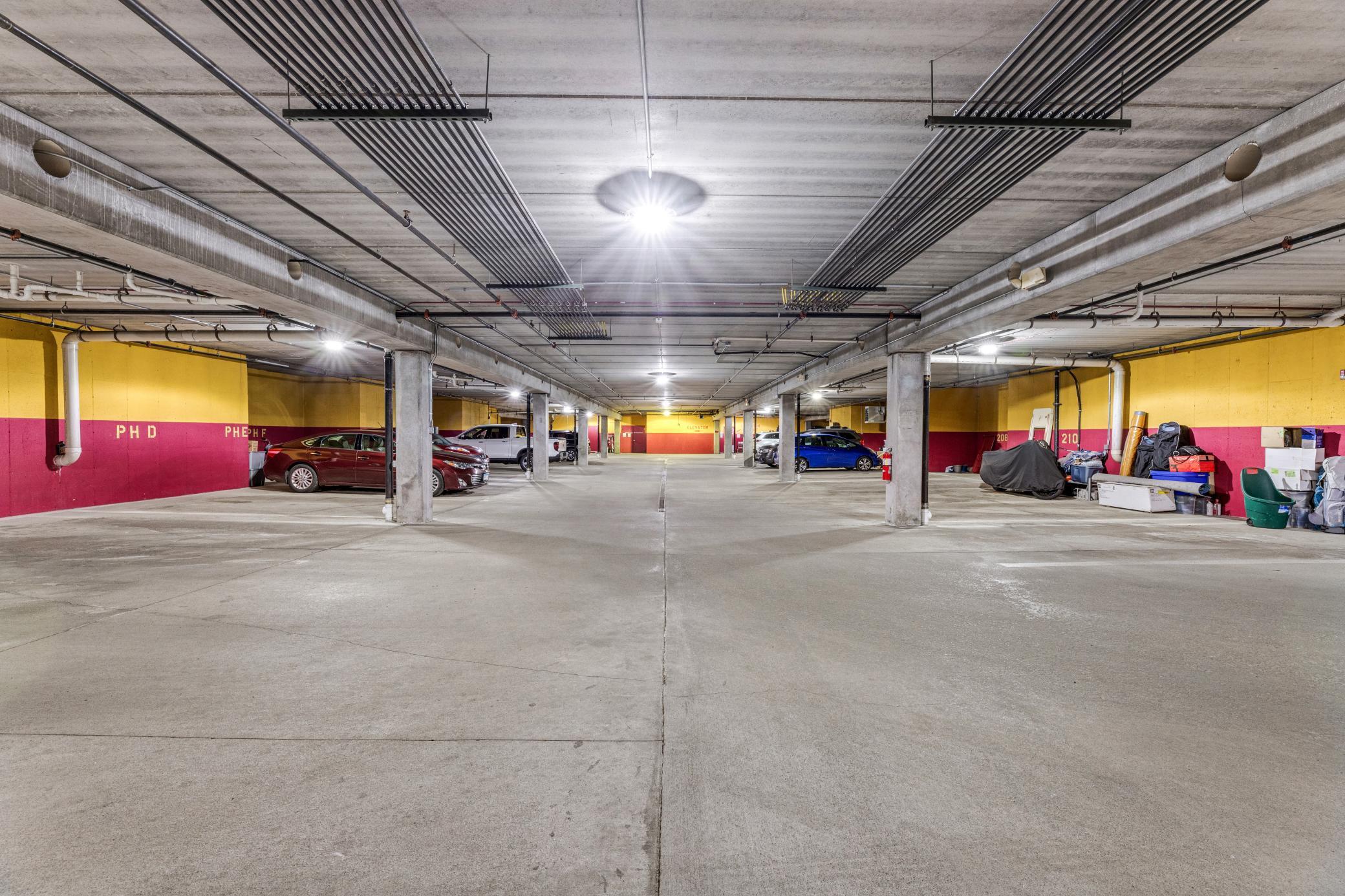 underground garage and storage
