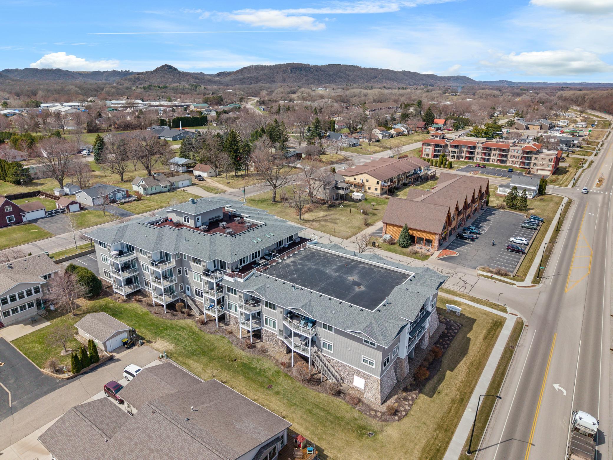 view of south side of building