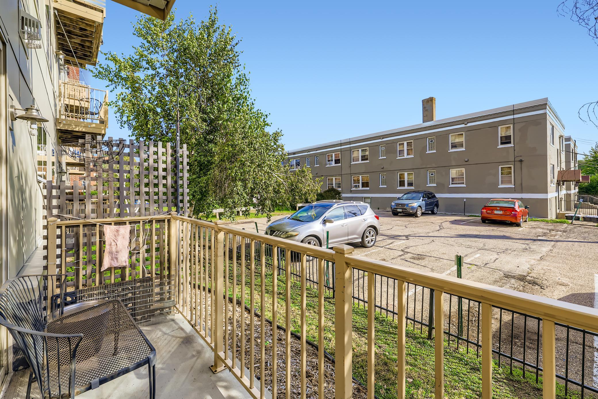 Nice big balcony area to sit out and enjoy the weather