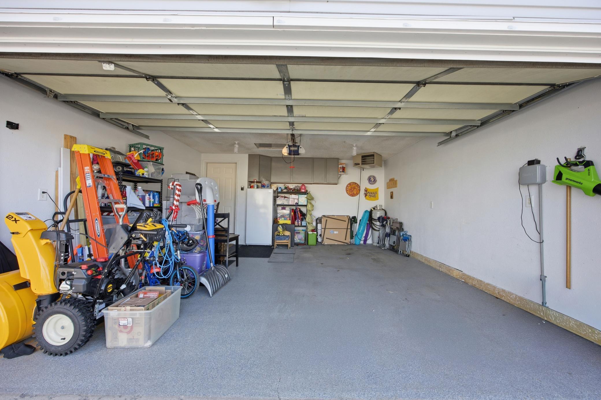 Fully Finished Garage Epoxy Floor