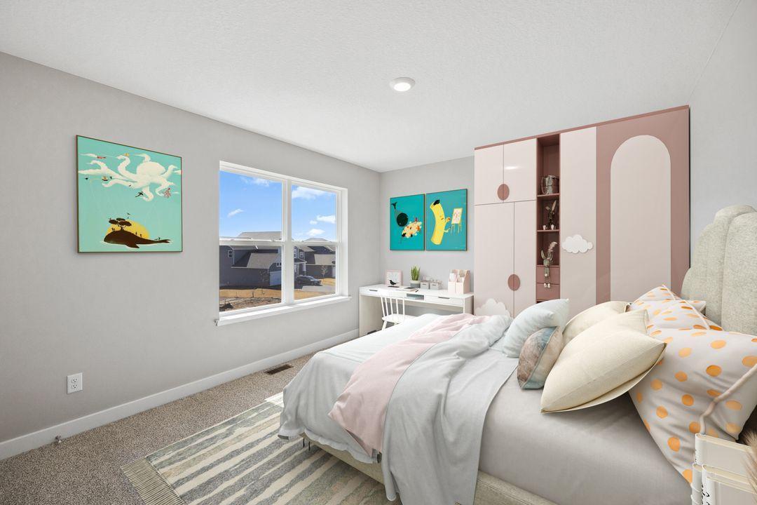 Photo of model home, color & options will vary.