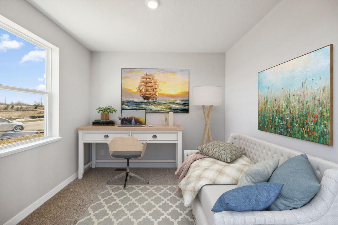 Photo of model home, color & options will vary.