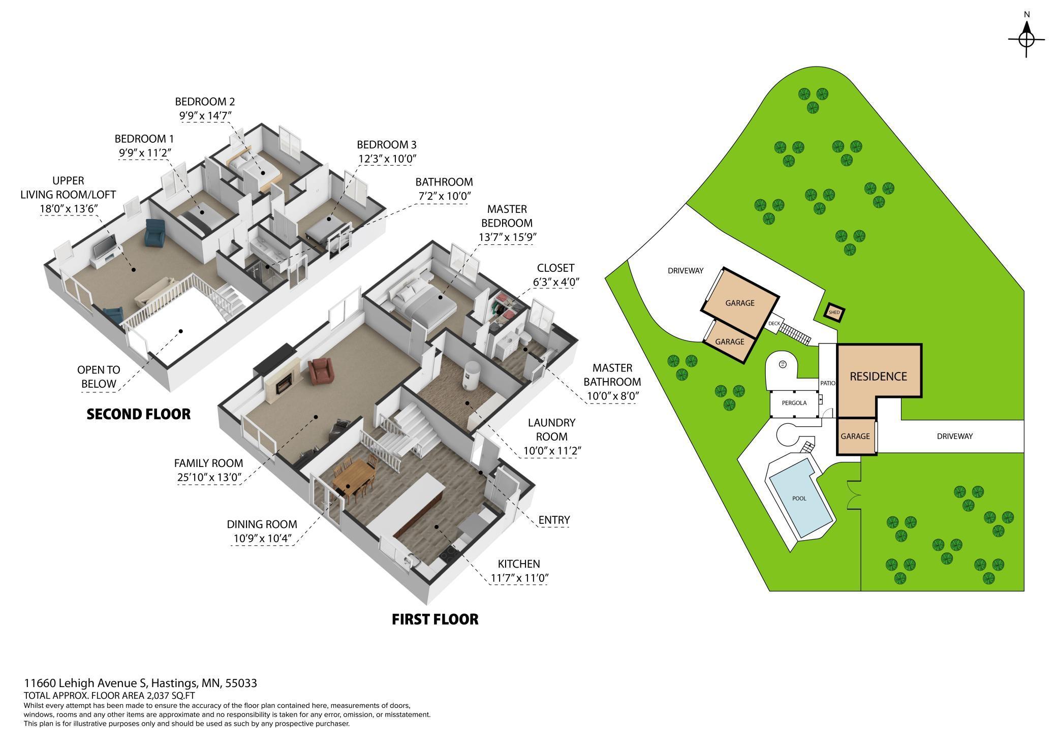 11660 Lehigh Ave - Hastings 3D 2 floor plan.jpg