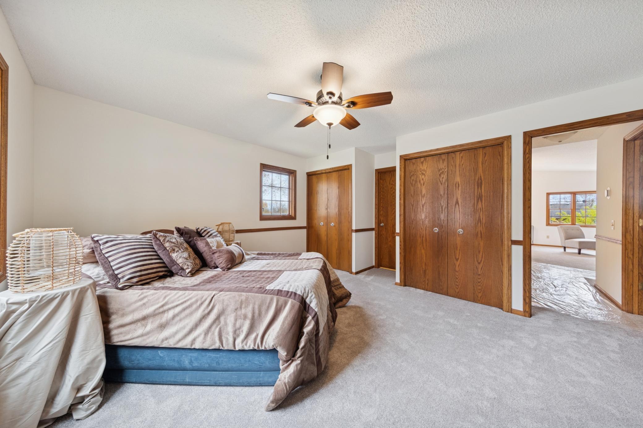 11. Large Master with Dual Double Closets and Private door to EnSuite bathroom.jpg