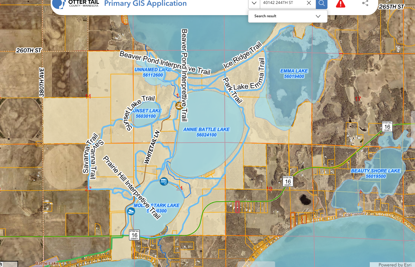 Near Glendalough State Park