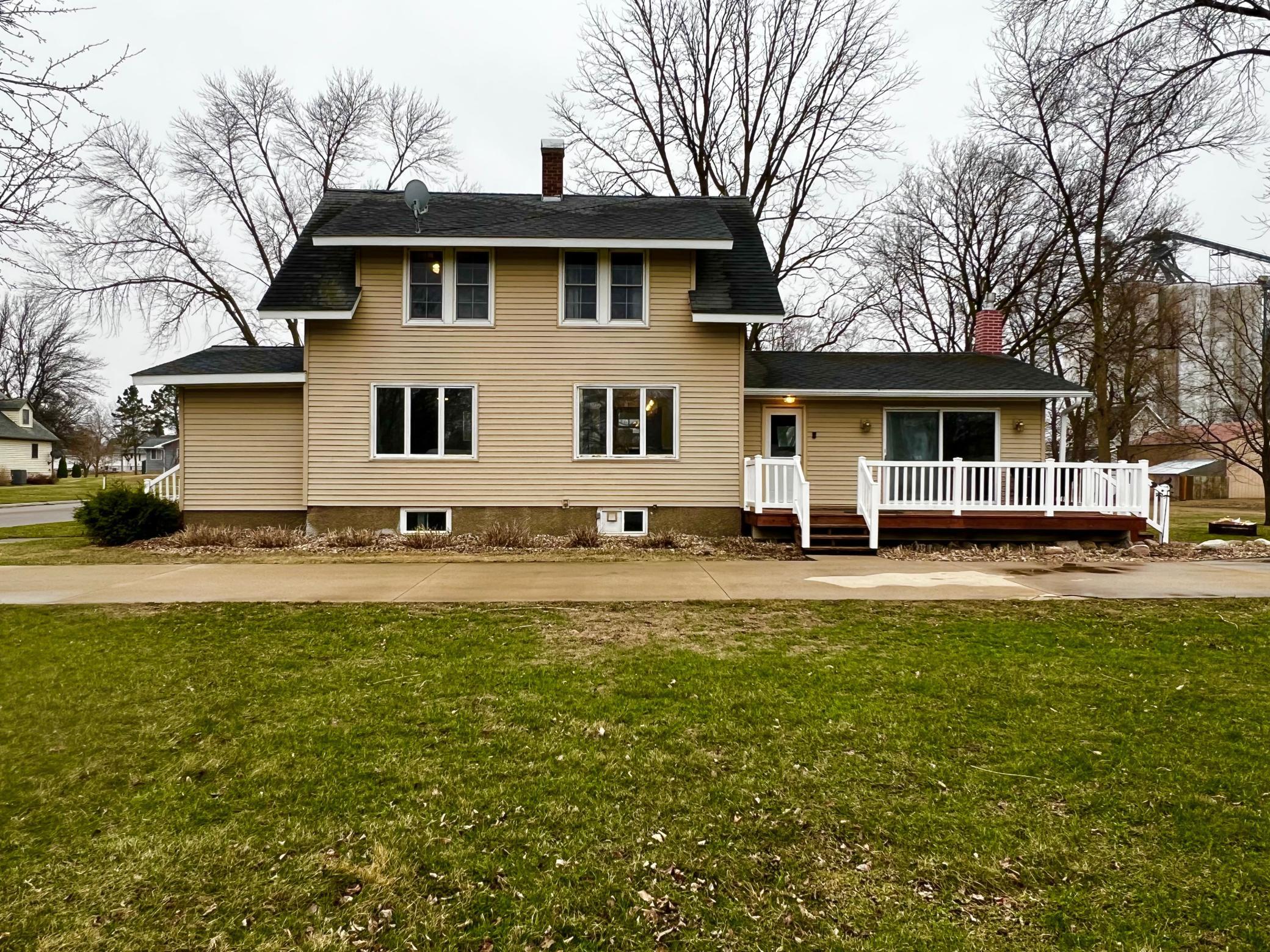 North Side of the Home - With a 12' x 22' deck perfect for the Summer Days ahead!
