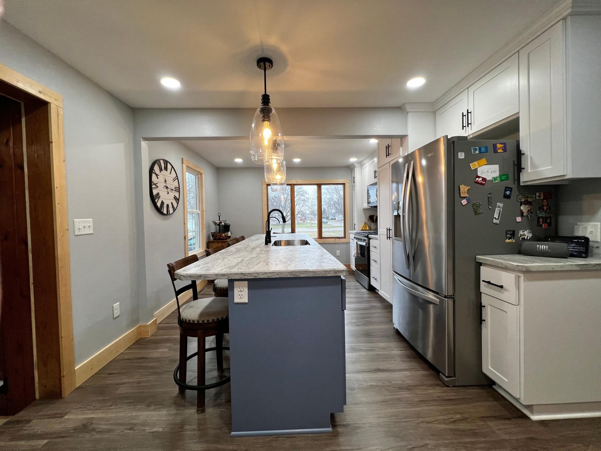 Thoughtfully laid out Kitchen Plan with plenty of countertop space and storage!