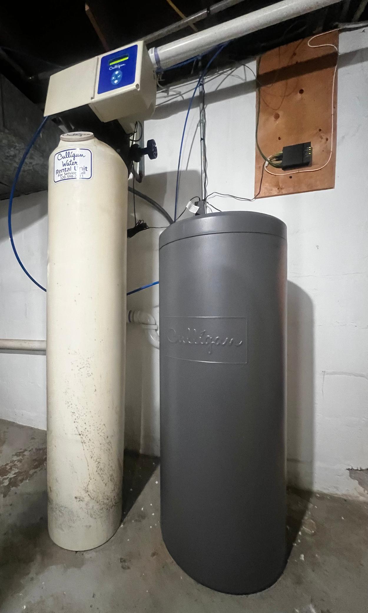 Culligan Water Softner System - Rented.