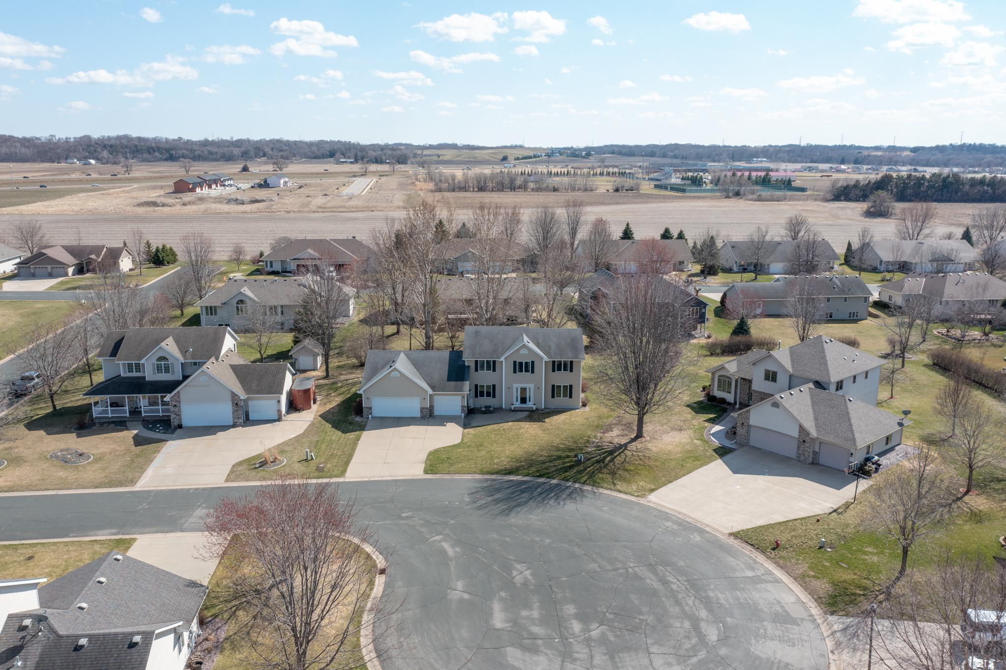 Located on a quiet culdesac and close to walking trails and schools.