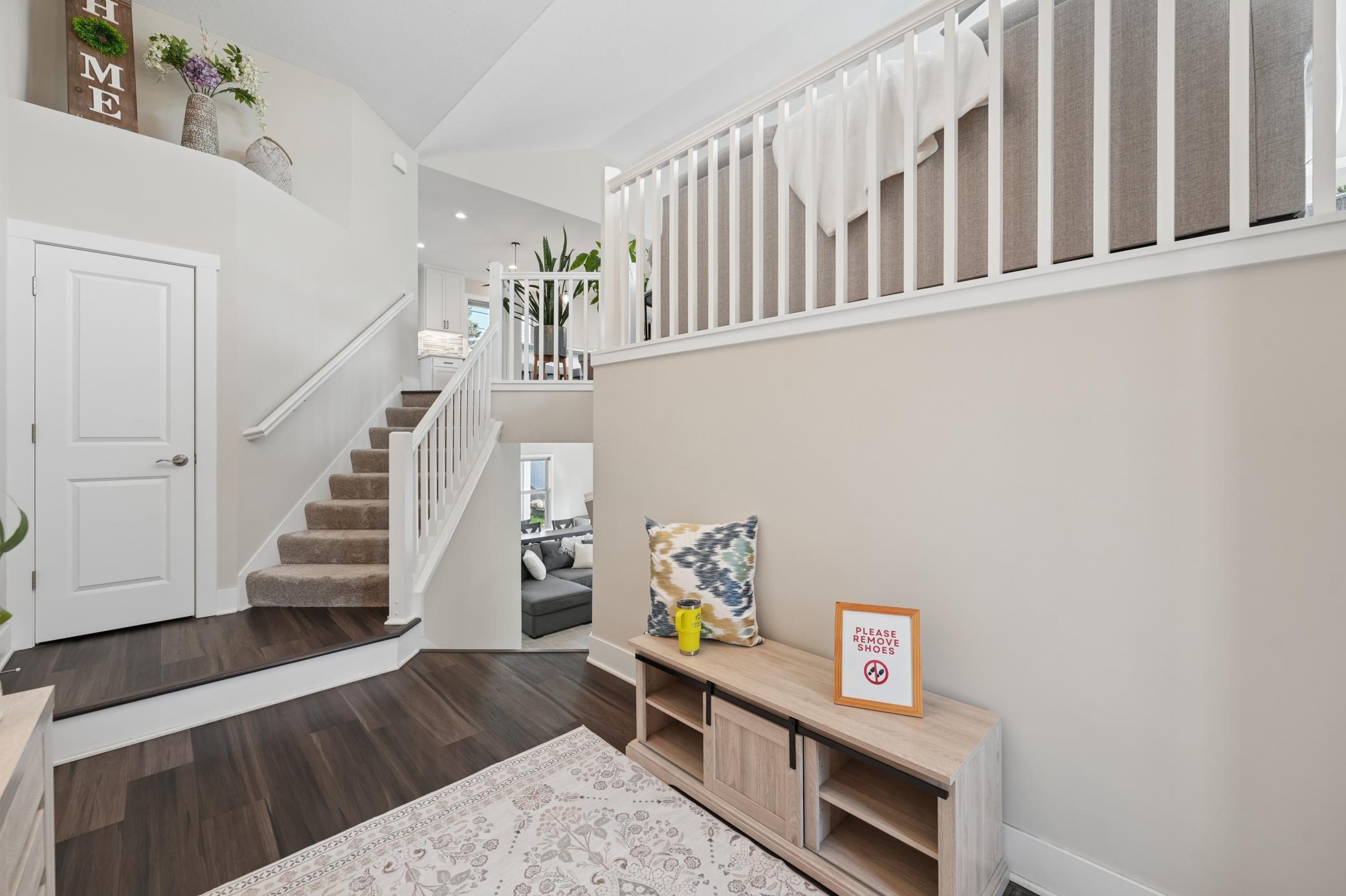 Spacious foyer
