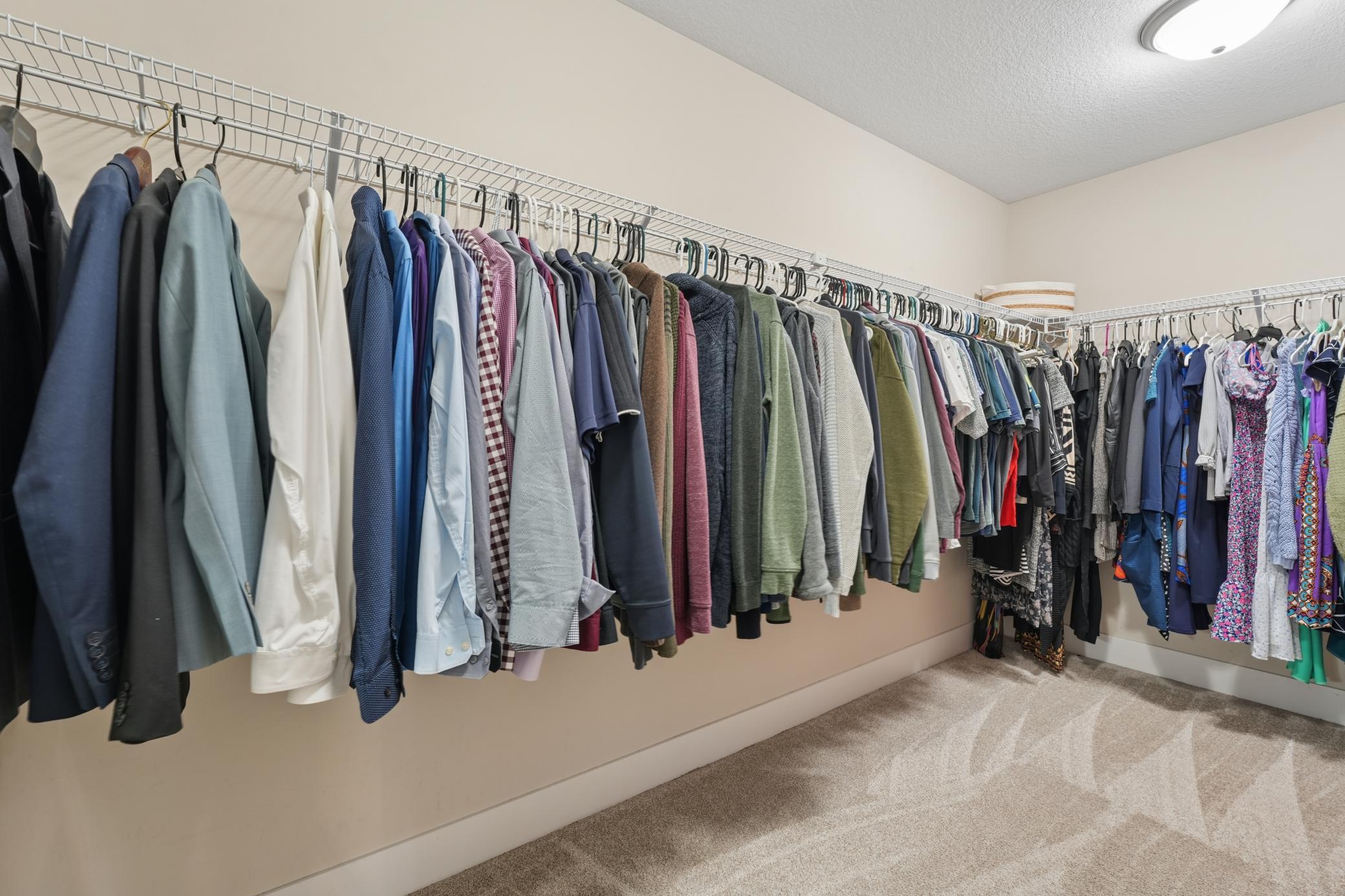 Large walk-in closet