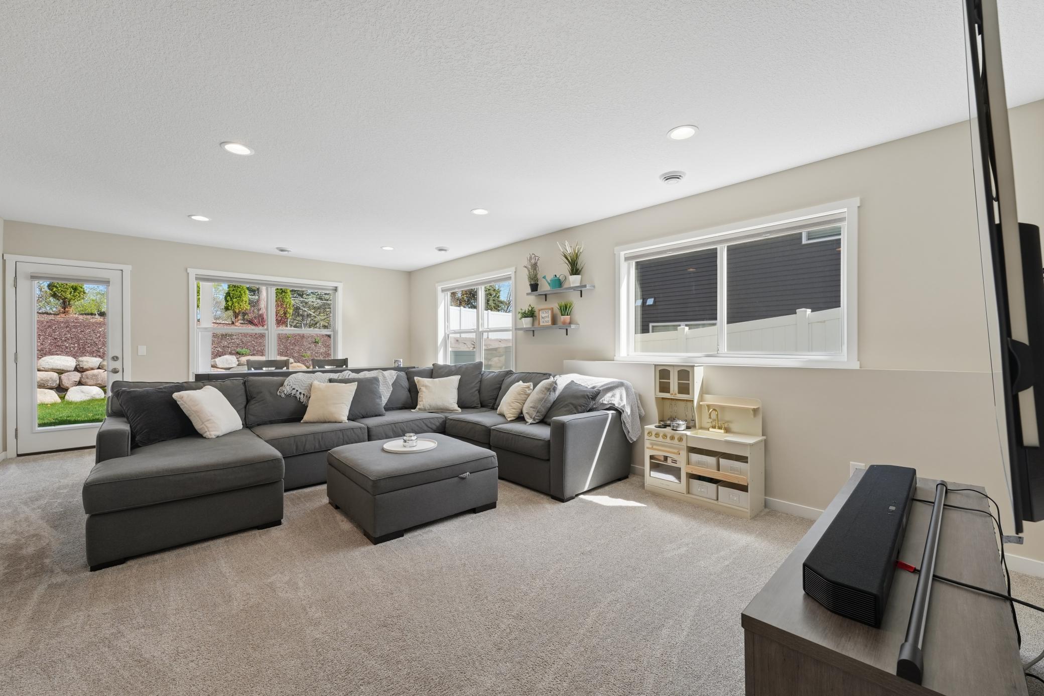An abundance of room for activities