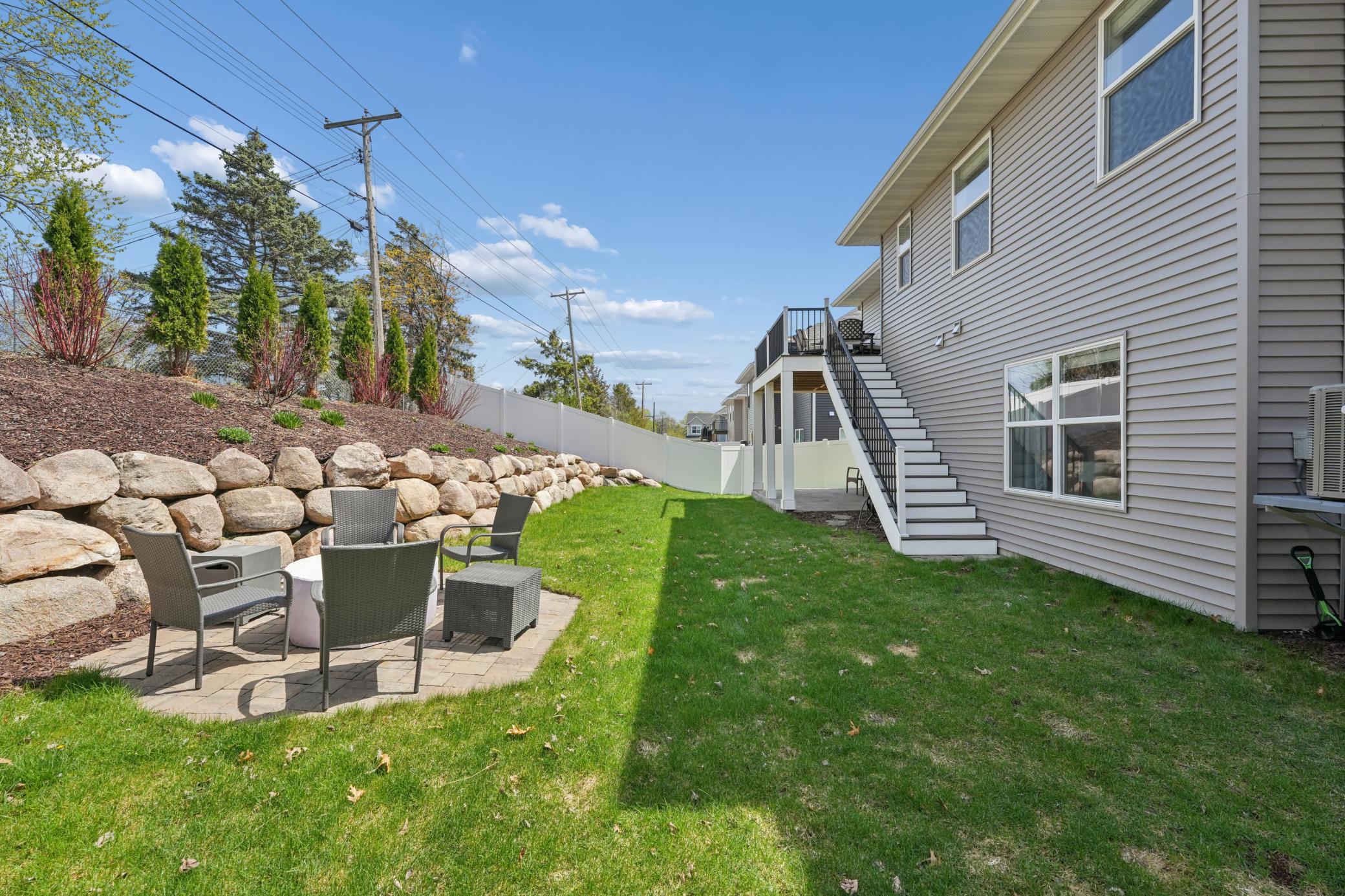 Outdoor fire area