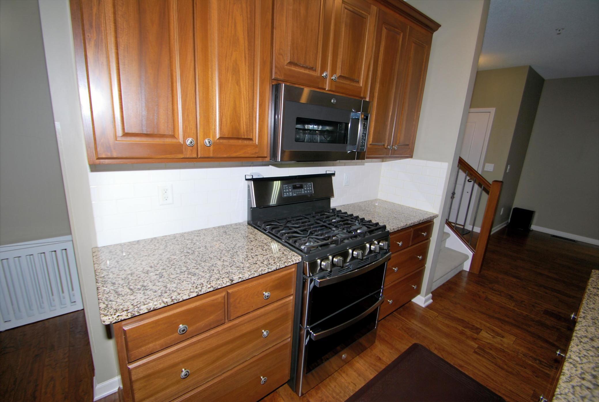 Convenient counter space for all your prepping needs