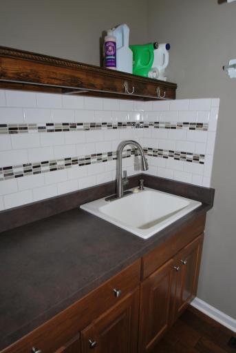 Upper level laundry - so convenient to bedrooms