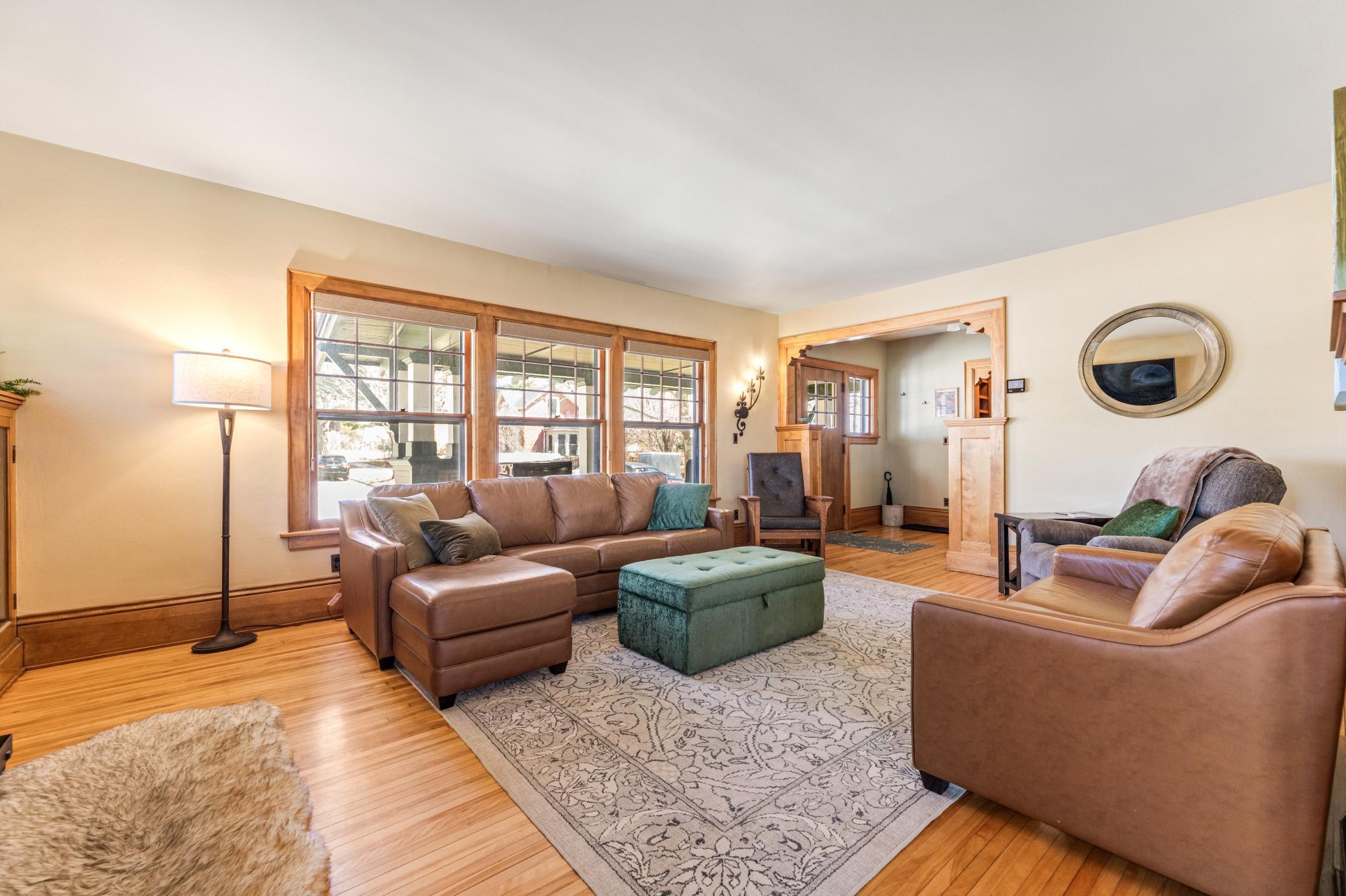 Spacious and bright, gorgeous hardwoods