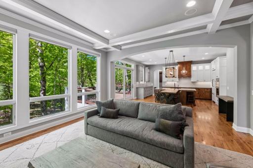 Fabulous open concept main level that's perfect for entertaining