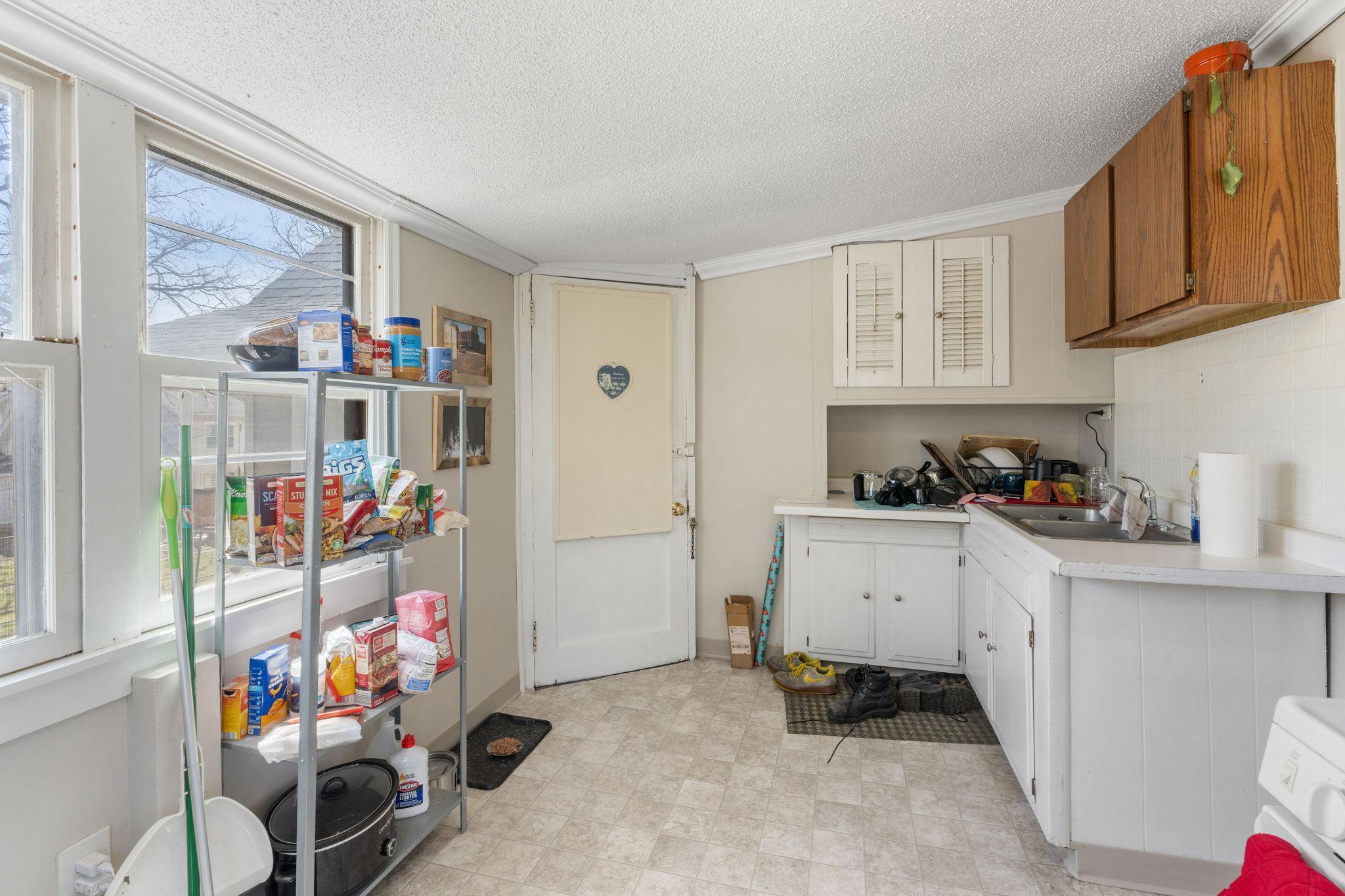 Unit 3, private rear exit.