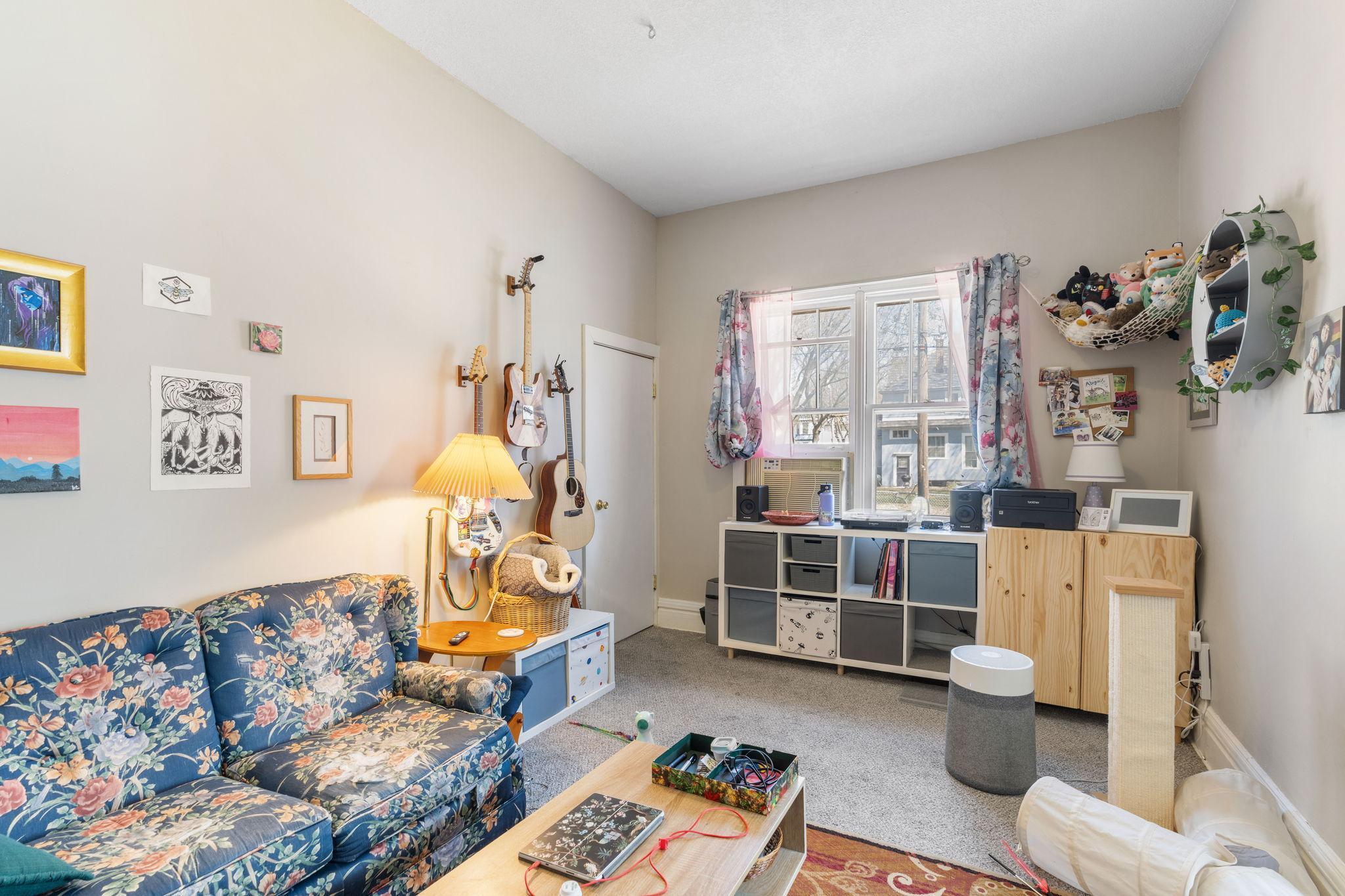 Unit 1, main level. Oversized one bedroom.