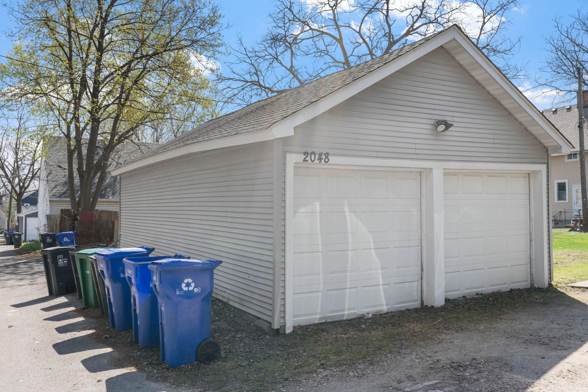 This garage is MASSIVE.