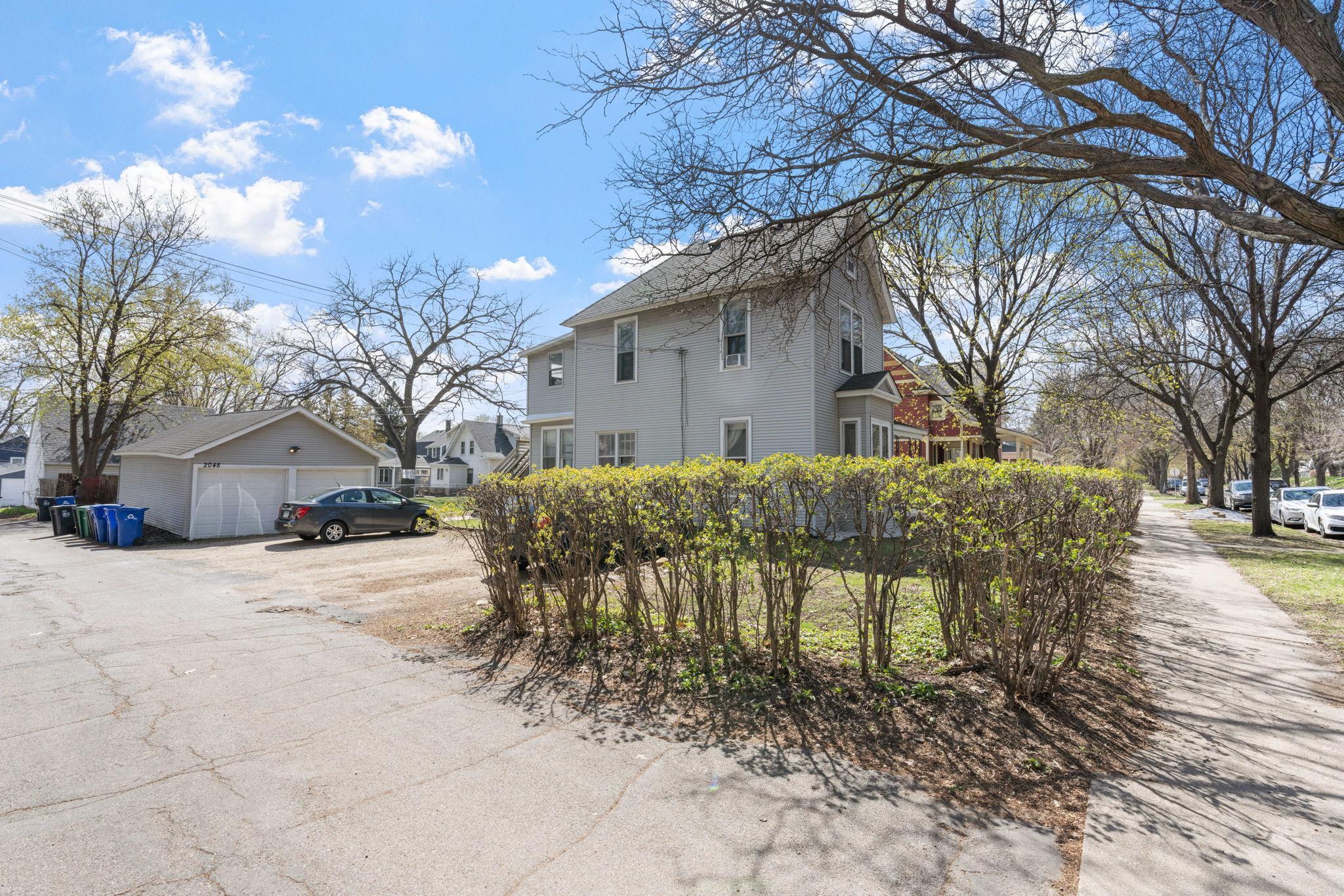 This lot is huge and presents future expansion potential.